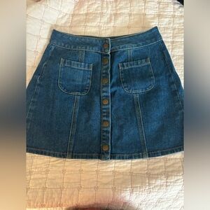 Bullhead Denim Skirt